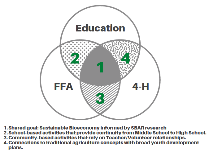 SBAR Youth Development Venn diagram