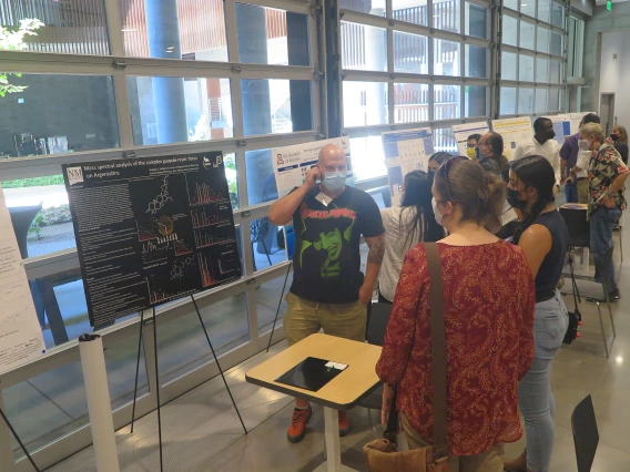 Poster session at the SBAR Annual Retreat