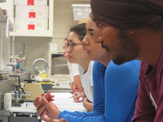 SBAR Graduate Fellows participate in hands on science experiments in New Mexico