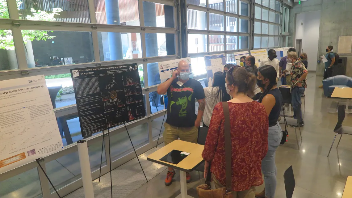 Poster session at the SBAR Annual Retreat