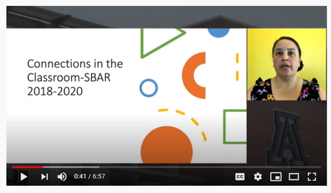 SBAR Connections in the Classroom Video SBAR Connections in the Classroom Video