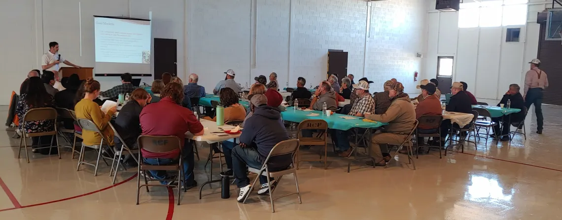 Alternative Crops Conference hosted in Portales, New Mexico, welcomed 50 participants from the region.