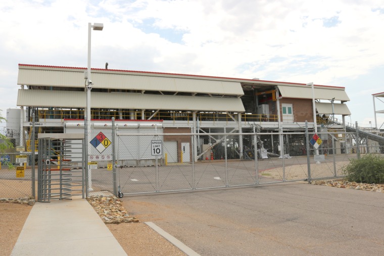 Bridgestone experimental extraction facility in Mesa, Arizona