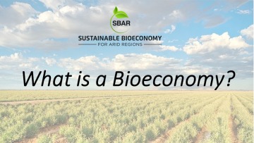 "What Is Bioeconomy?" title slide